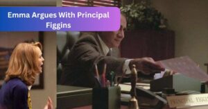 Emma Argues With Principal Figgins - Be Part Of The Drama!