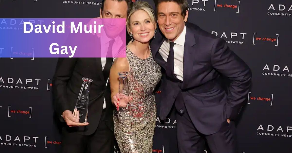 David Muir Gay The Accomplished Journalist!
